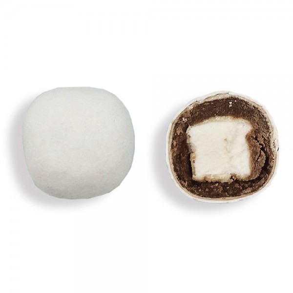 Κουφέτο marshmallow balls ροζ με γεύση τσιχλόφουσκα
