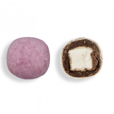 Κουφέτο marshmallow ball λιλά με γεύση τσιχλόφουσκα