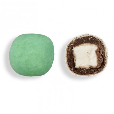 Κουφέτο marshmallow ball μέντα με γεύση τσιχλόφουσκα