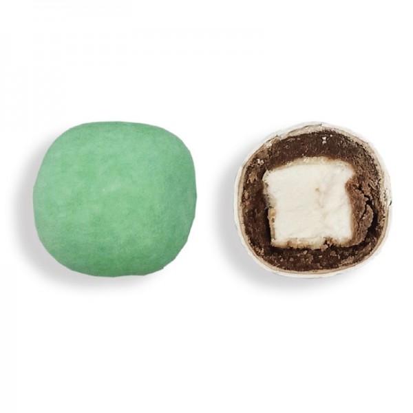 Κουφέτο marshmallow ball μέντα με γεύση τσιχλόφουσκα
