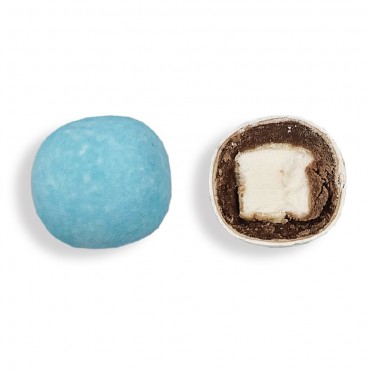 Κουφέτο marshmallow balls μπλε με γεύση τσιχλόφουσκα