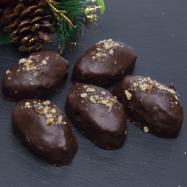 Μελομακάρονα με επικάλυψη σοκολάτα υγείας