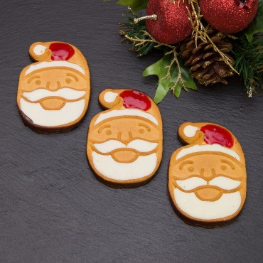 Μπισκότα βουτύρου σε σχήμα Αι Βασίλη